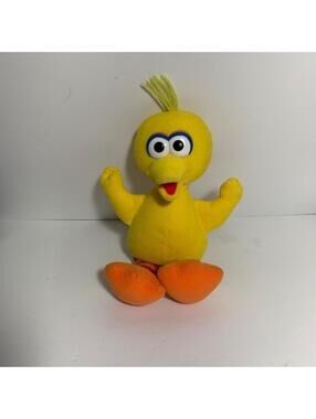 Vintage 2002 Fisher-Price Sesame Street Big Bird Plush Stuffed Animal Yellow Toy